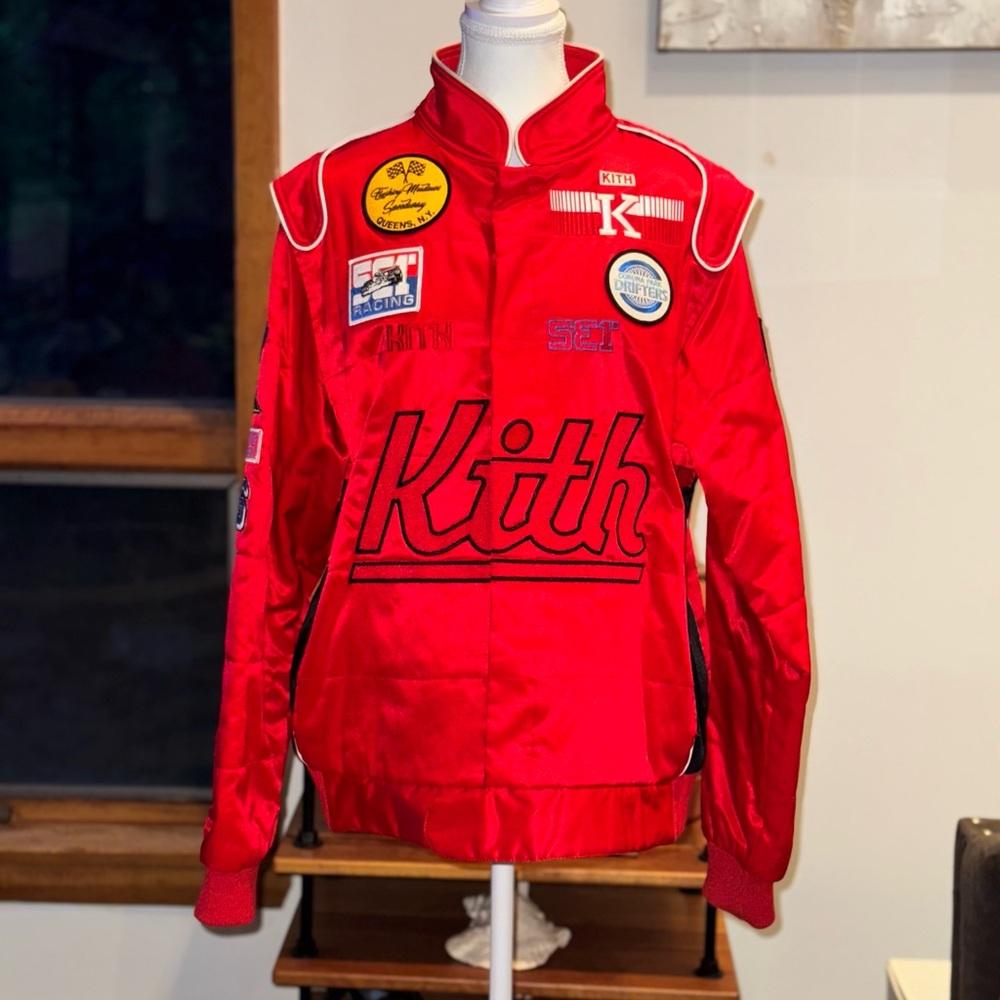 Kith Red Racing Jacket